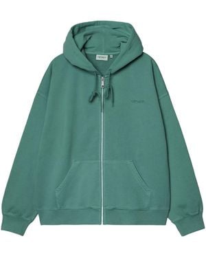 Carhartt Hooded Benton Sweat Jacket - Green