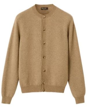 Loro Piana Azalea Cardigan - Natural