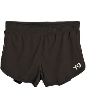 Y-3 Running Shorts - Black