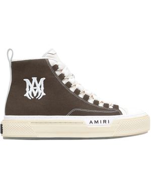 Amiri Lace-Up Trainers - Natural