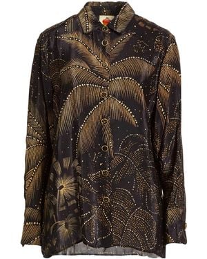 FARM Rio Long-Sleeved Shirt - Brown