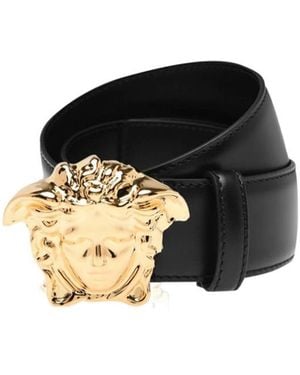 Versace Adjustable Waist Belt - Black