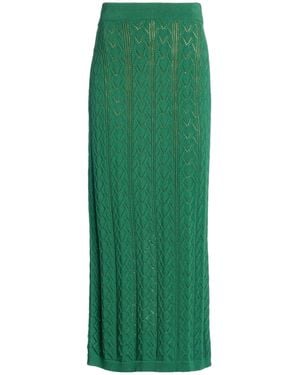 Weekend by Maxmara Lightweight Comfortable Straight Knit Dress - Green