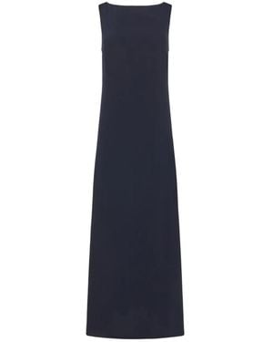 P.A.R.O.S.H. Sleeveless Maxi Dress - Blue