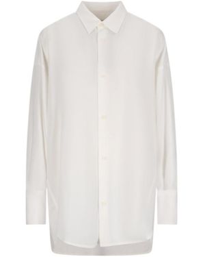 DARKPARK Carla Long-Sleeved Buttoned Shirt - White