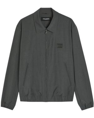 Dolce & Gabbana Woolblend Jacket - Gray