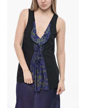 Dries Van Noten Hamba Tank Top - Blue