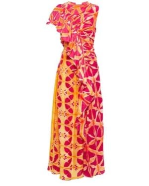 Ulla Johnson Printed Dress - Red