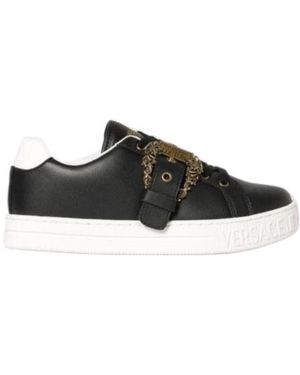 Versace Jeans Couture Couture Buckle Low-Top Sneakers - Black