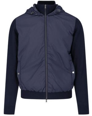 Herno Long-Sleeve Casual Jacket - Blue