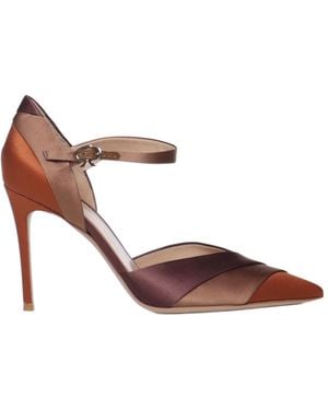 Gianvito Rossi Pointed-Toe High Heels - Brown