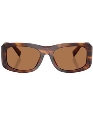 Dolce & Gabbana Eyewear Rectangular Frame Sunglasses - Multicolor