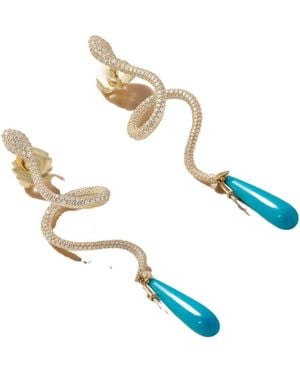 Ole Lynggaard Copenhagen And Diamond Earrings - White