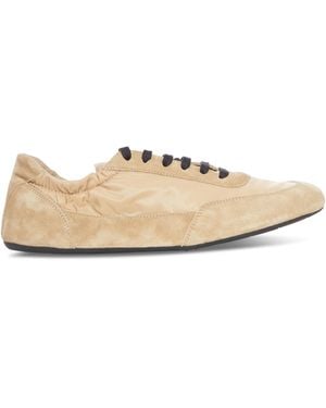 Prada Collapse Trainers - Natural