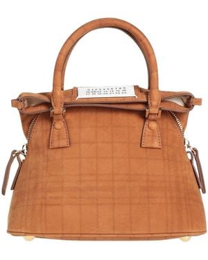 Maison Margiela Zip Fastening Handbag - Brown