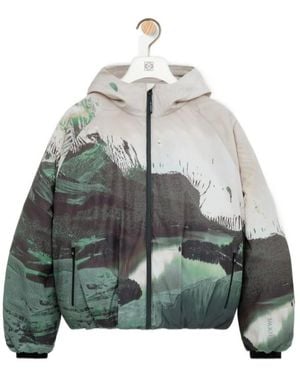 Loewe Puffer Jacket - Gray
