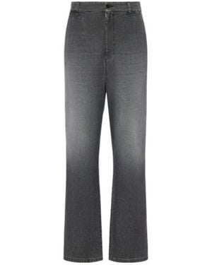 Maison Margiela Straight-Leg Jeans - Gray