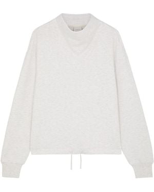 Varley Stretch-Jersey Sweatshirt - White