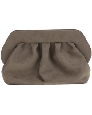 THEMOIRÈ Bios Clutch Bag - Brown