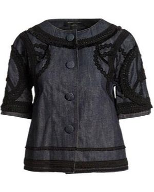 Dolce & Gabbana Dark Denim Top - Black