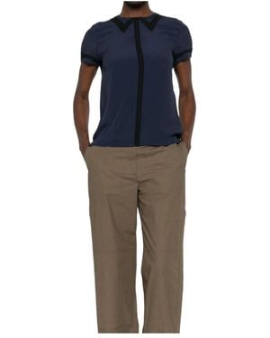 N°21 Silk Blend Top - Blue