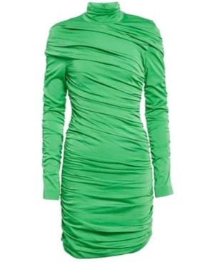 Stella McCartney Ruched Minidress - Green