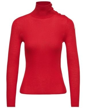 Moncler Textured Wool Sweater