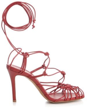 Forte Forte Thin Heel Sandals - Pink