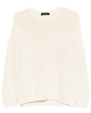 Fabiana Filippi Round-Neck Jumper - Natural