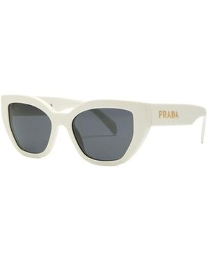 Prada Cat-Eye Sunglasses - White