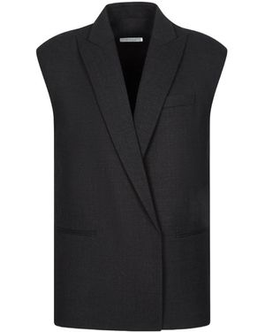 RED Valentino The Smith Virgin-Wool Gilet - Black