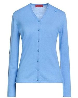 MAX&Co. Lightweight Wool Knit Sweater - Blue