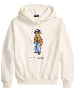 Polo Ralph Lauren Long-Sleeved Sweatshirt - White
