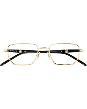 Montblanc Eyewear Rectangle Frame Glasses - Multicolour