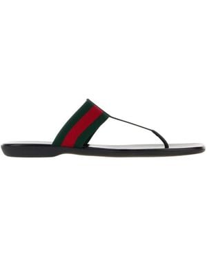 Gucci Flat Flip-Flops - Multicolor