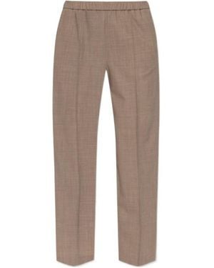 Fabiana Filippi Pressed Creased Trousers - Grey