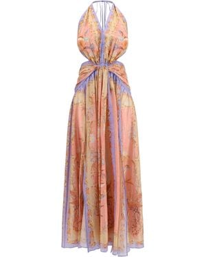 Zimmermann Indra Cut-Out Maxi Dress - White
