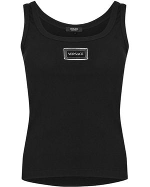Versace Sleeveless Vest - Black