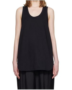 Wardrobe NYC Cotton Knitted Vest - Black