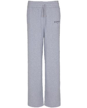 Balmain Jersey Joggers - Grey
