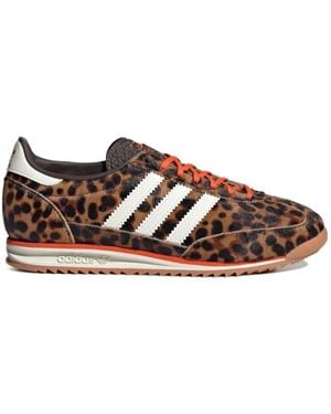 adidas Originals Sl 72 Og Lace-Up Trainers - Brown