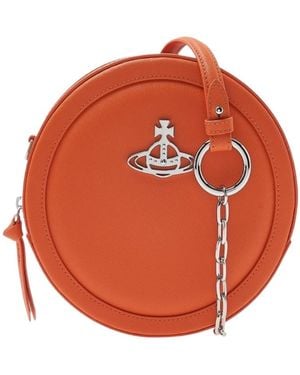 Vivienne Westwood Round Shoulder Bag - Orange