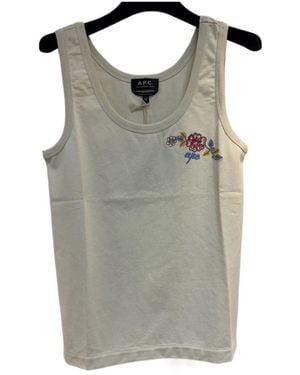 A.P.C. Logo Vest - Grey