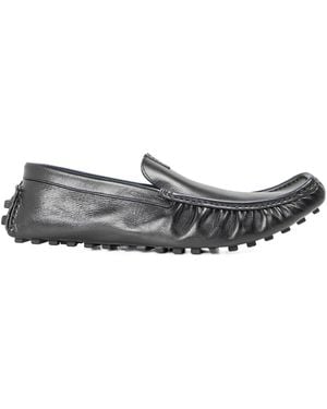 Balenciaga Solid Colour Loafers - Grey
