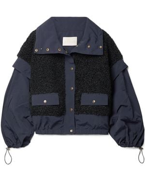 Ulla Johnson Long Sleeve Casual Jacket - Blue