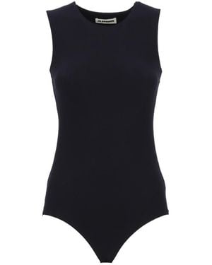 Jil Sander Sleeveless Bodysuit - Black