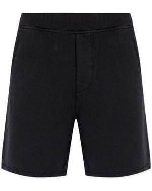 DSquared² Logo Printed Shorts - Black