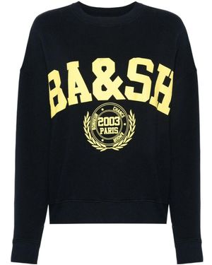 Ba&sh Long-Sleeved Sweater - Blue