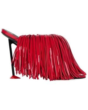 Givenchy Boudoir Heeled Mules - Red