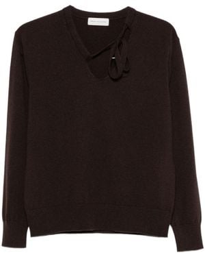Dries Van Noten Long-Sleeved Jumper - Black